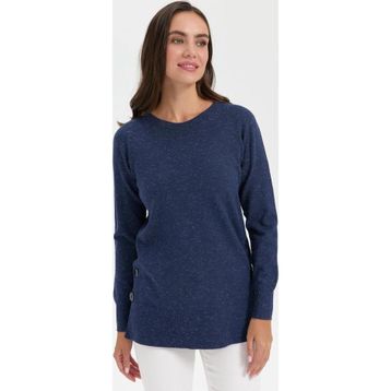 Desen Triko 23390 Lacivert Kadın Bluz