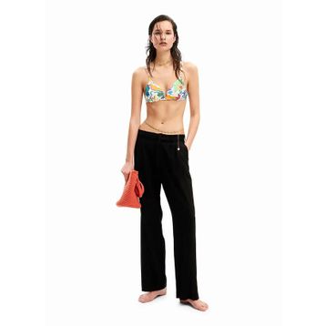 Desigual 24SWMK10 Beyaz Kadın Bikini Üst