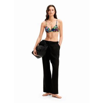 Desigual 24SWMK10 Siyah Kadın Bikini Üst
