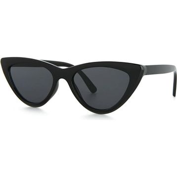 Desingshop Cat Eye Plastik Siyah Kadın Güneş Gözlüğü