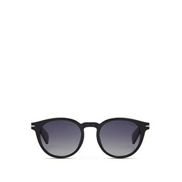 Despada DS 2374 C1 Oval Siyah Gri Asetat Unisex Güneş Gözlüğü