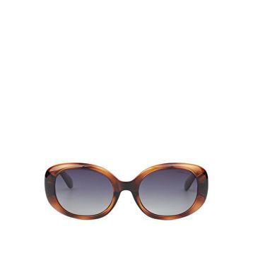 Despada DS2297 C2 Oval Havana Kahve Kadın Güneş Gözlüğü