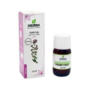 Destek 20 ml Bitkisel Uçucu Kekik Yağı