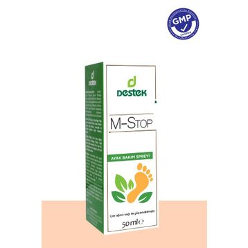Destek 50 ml M-Stop Ayak Bakım Spreyi