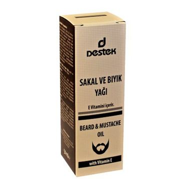 Destek 50 ml Sakal ve Bıyık Bakım Yağı