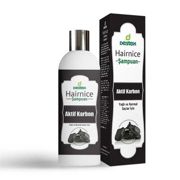 Destek Hairnice 330 ml Aktif Karbon Şampuan