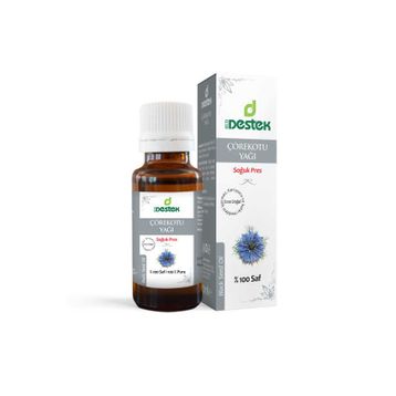 Destek Soğuk Pres 20 ml Çörekotu Yağı