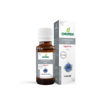 Destek Soğuk Pres 20 ml Çörekotu Yağı