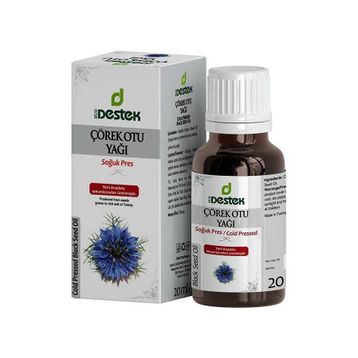 Destek Soğuk Pres 20 ml Çörekotu Yağı