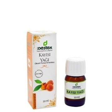 Destek Soğuk Pres 20 ml Kayısı Çekirdeği Yağı