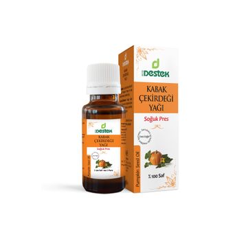 Destek Soğuk Pres 50 ml Kabak Çekirdeği Yağı