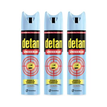 Detan 3x275 ml Sinekkıran Sinek Kovucu Kokusuz Sprey