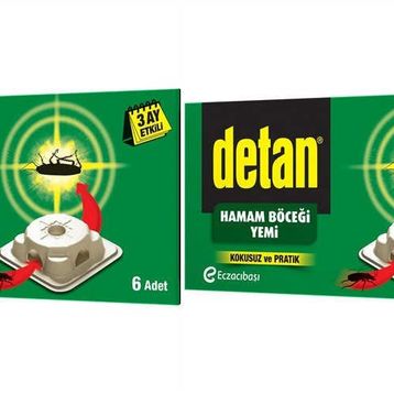Detan 6'lı Hamam Böceği Yemi