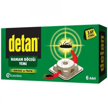Detan 6'lı Hamam Böceği Yemi