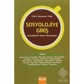 Detay Yayıncılık Sosyolojiye Giriş