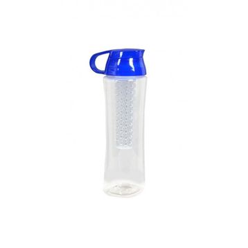 Detoks Matara Suluk 650 Ml Şeffaf Plastik (Mavi Kapak)