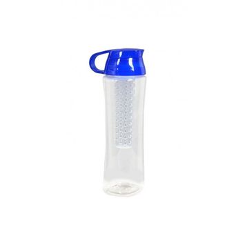 Detoks Matara Suluk 650 Ml Şeffaf Plastik (Mavi Kapak)