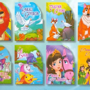 Dev Şekilli Masallar Seti 8 Kitap - Yumurcak Yayınları