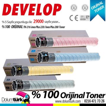 Develop TN-216 Mavi Toner
