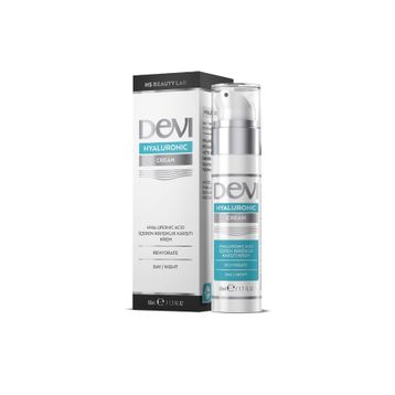 Devi Hyaluronic Acid Cream 50 ml Bariyer Güçlendirici ve Kırışıklık Karşıtı Yoğun Nemlendirici Krem