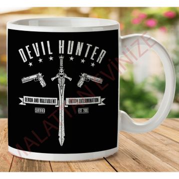 Devil Hunter Baskılı Kupa