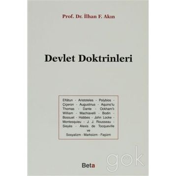 DEVLET DOKTRINLERI - İLHAN F. AKIN