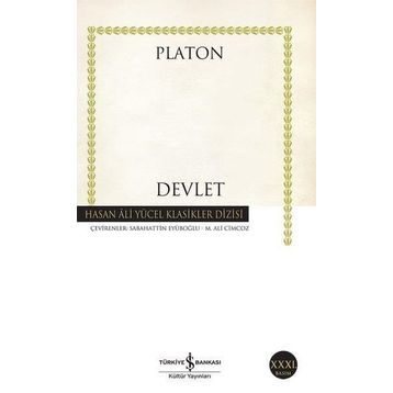 Devlet - Hasan Ali Yücel Klasikleri - Platon