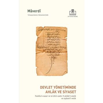 Devlet Yönetiminde Ahlak ve Siyaset Timaş Yayınları