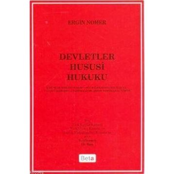 Devletler Hususi Hukuku - Ergin Nomer