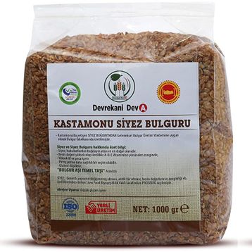 Devrekani Deva 1 kg Pilavlık Siyez Bulguru (3 adet)