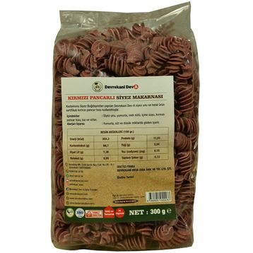 Devrekani Deva 300 gr Kırmızı Pancarlı Siyez Makarnası