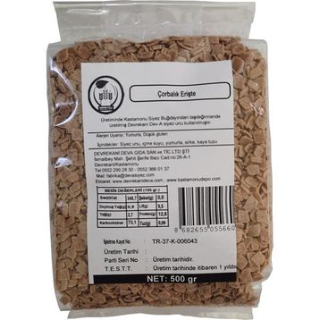 Devrekani Deva 500 gr Kastamonu Çorbalık Siyez Erişte