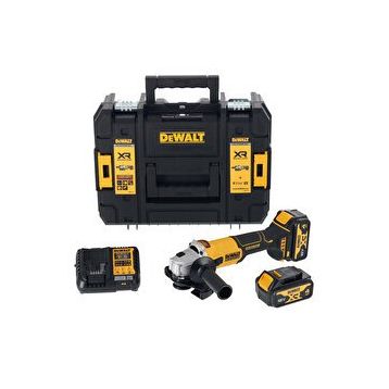 Dewalt DCG407M2T 2x4 Ah Akülü Avuç Taşlama Makinesi