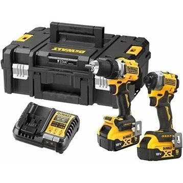 Dewalt DCK2051P2T 18V XR 2x5 Ah Akülü Vidalama Makinesi Seti