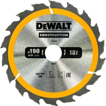 Dewalt DT1943 Metalik Elmas Testere Bıçağı