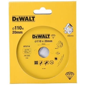 Dewalt DT3714 110x20 mm Elmas Disk