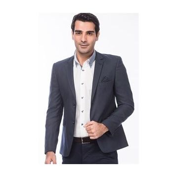 Dewberry 1010001C9021 İndigo Erkek Ceket