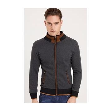 Dewberry 1021 Antrasit Erkek Sweatshirt