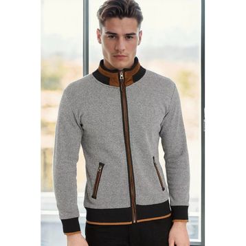 Dewberry 1021 Siyah Erkek Sweatshirt