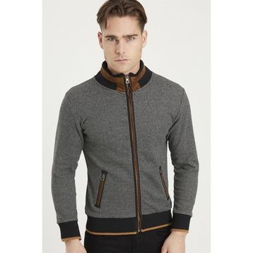 Dewberry 1021 Siyah Erkek Sweatshirt