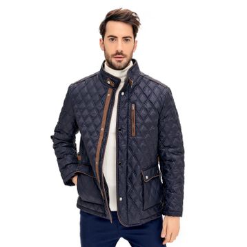 Dewberry 1030001K8613 Lacivert Erkek Mont