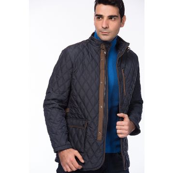 Dewberry 1030001K8613 Lacivert Erkek Mont
