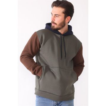 Dewberry 1040 Haki Erkek Sweatshirt
