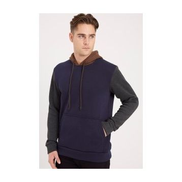 Dewberry 1040 Lacivert Erkek Sweatshirt
