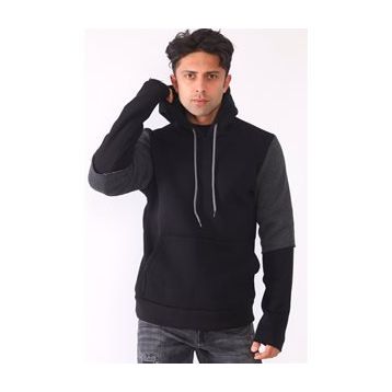 Dewberry 1042 Siyah Erkek Sweatshirt