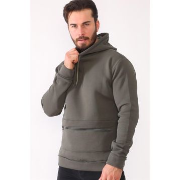 Dewberry 1043 Haki Erkek Sweatshirt