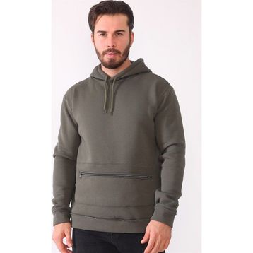 Dewberry 1043 Haki Erkek Sweatshirt