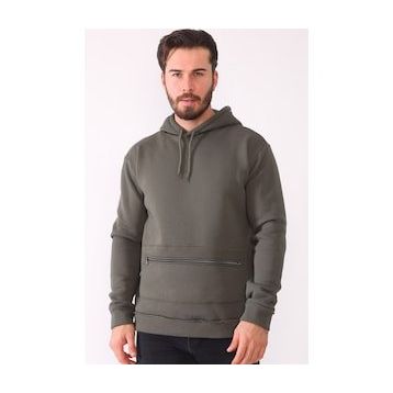 Dewberry 1043 Haki Erkek Sweatshirt