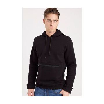 Dewberry 1043 Siyah Erkek Sweatshirt