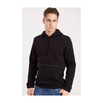 Dewberry 1043 Siyah Erkek Sweatshirt